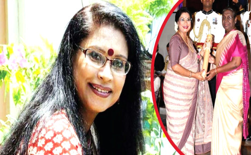 ভারতের রাষ্ট্রপতির হাত থেকে পদ্মশ্রী নিলেন বন্যা