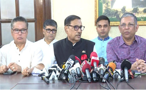 কারো মদদে বিএনপি চাঙ্গা হয়ে যাবে সে পরিস্থিতি তাদের নেই: ওবায়দুল কাদের