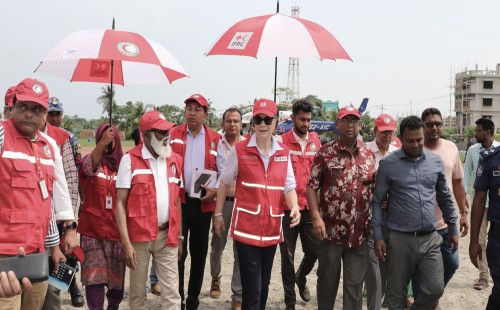 যেকোনো সংকটে সহযোগিতার আশ্বাস আইএফআরসি প্রেসিডেন্টের 