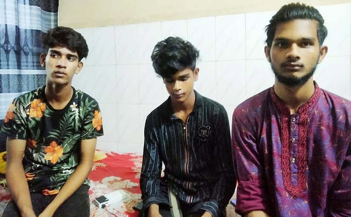 ভারতে পাচারের জন্য আনা ৩ কিশোর উদ্ধার 