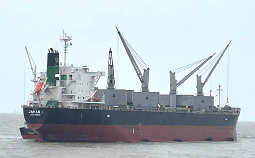 বাংলাদেশের ১০০তম ওশান গোয়িং জাহাজ ‘জাহান ১’ 