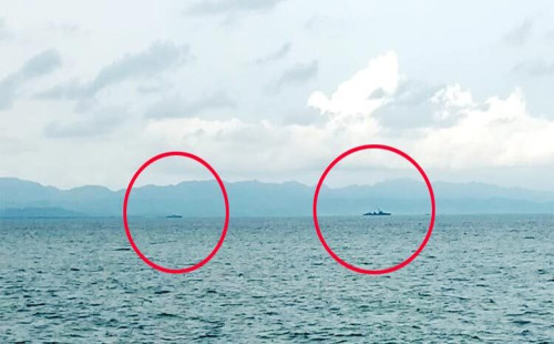 সাগরে মিয়ানমারের যুদ্ধ জাহাজ, সেন্টমার্টিন-টেকনাফে আতংক 