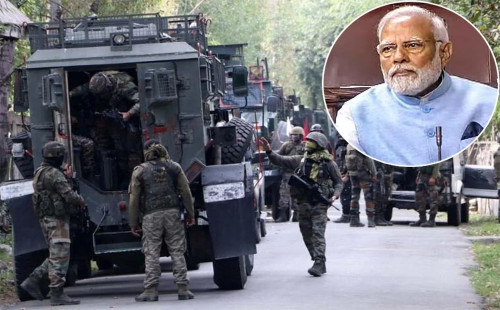 কাশ্মীরে সশস্ত্র হামলা সামলাতে কড়া নির্দেশ মোদির 