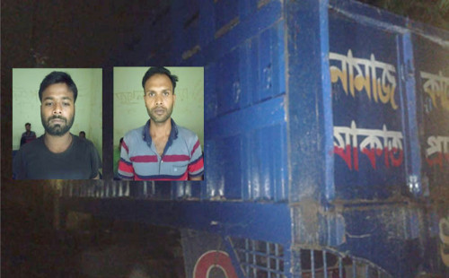 পাথরের নিচে লুকিয়ে আনা হচ্ছিল ২০০ বস্তা ভারতীয় চিনি 