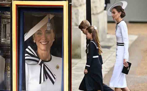 ক্যানসার আক্রান্তের পর প্রথমবার জনসম্মুখে ব্রিটিশ রাজবধূ ক্যাথরিন 