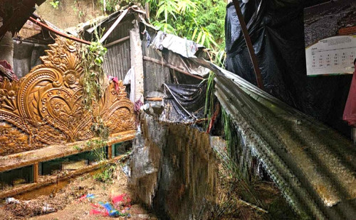 কক্সবাজারে পাহাড় ধসে স্বামী-স্ত্রীর মৃত্যু 