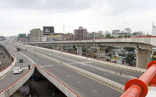 হানিফ ফ্লাইওভারে গাড়ির ধাক্কায় পথচারী নিহত 