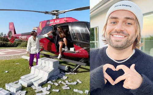 প্রেমিকাকে টাকার তৈরি কার্পেটে রাজকীয় অভ্যর্থনা, ভিডিও ভাইরাল 