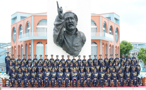 বিমানবাহিনীর রাষ্ট্রপতি কুচকাওয়াজ: ৫৯ অফিসারের ক্যাডেট কমিশন লাভ 