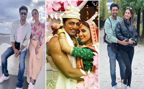বিয়ে করেছেন দেব-রুক্মিনী!