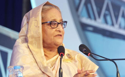 শেখ মুজিবের মেয়ে দেশের সম্পদ বেঁচে ক্ষমতায় আসে না’ 