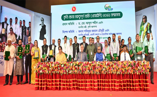 এআইপি পেয়ে অভিভূত সম্মাননাপ্রাপ্ত ২২জন 