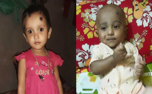 দুই শিশুকে হত্যার পর পাশেই বসে ছিলেন মা 