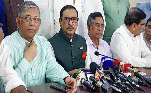 ’৭১-এর পরাজিত অপশক্তির আস্ফালন মেনে নেওয়া হবে না : ওবায়দুল কাদের