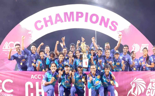 ভারতকে হারিয়ে এশিয়ার শ্রেষ্ঠ শ্রীলঙ্কার নারীরা