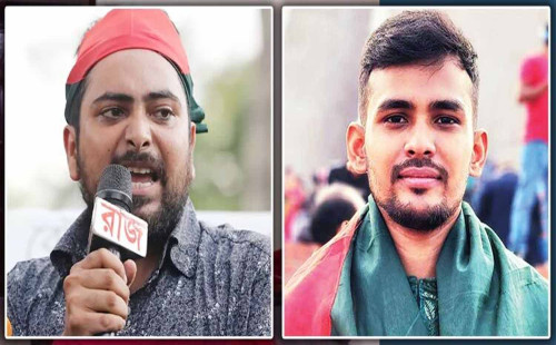 সমন্বয়ক থেকে অন্তর্বর্তী সরকারে নাহিদ ও আসিফ 