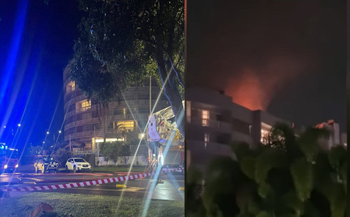 অস্ট্রেলিয়ায় হোটেলের ছাদে পড়ে বিধ্বস্ত হেলিকপ্টার 