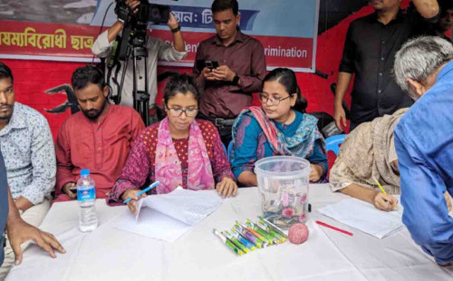 গণত্রাণ সংগ্রহ : প্রথম দিনের সংগ্রহ কত জানালেন সমন্বয়ক হাসনাত 