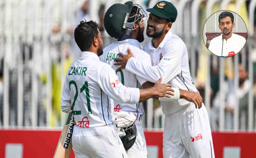 বাংলাদেশের ঐতিহাসিক জয় নিয়ে যা বললেন ক্রীড়া উপদেষ্টা