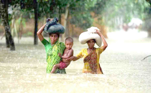 বাংলাদেশে বন্যায় এখনো ২০ লাখ শিশু ঝুঁকিতে : ইউনিসেফ 