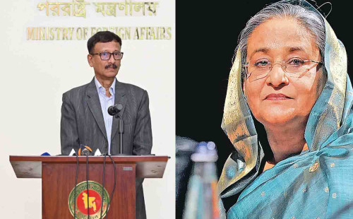 আদালত চাইলে শেখ হাসিনাকে ফেরত আনতে চেষ্টা করা হবে : পররাষ্ট্র উপদেষ্টা 