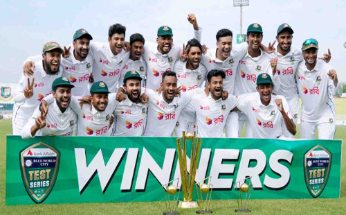 পাকিস্তানকে হোয়াইটওয়াশ করে ঐতিহাসিক সিরিজ জয় বাংলাদেশের