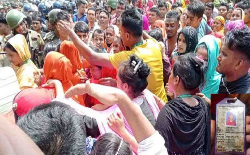 আশুলিয়ায় শ্রমিকদের মধ্যে সংঘর্ষ নারী শ্রমিক নিহত, আহত ৩ 