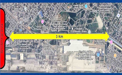 ১ অক্টোবর থেকে বিমানবন্দর এলাকা হর্ন মুক্ত ঘোষণা 