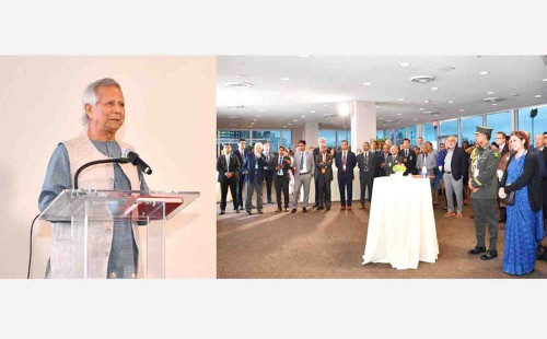 তরুণদের স্বপ্নের নতুন বাংলাদেশ গড়তে বিদেশী বন্ধুদের সহযোগিতা চান ড. ইউনূস 