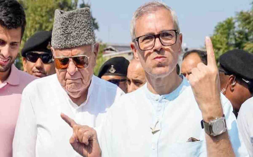 জম্মু-কাশ্মীরের নির্বাচনে বিজেপির পরাজয়, ওমর আবদুল্লাহ মুখ্যমন্ত্রী পদপ্রার্থী